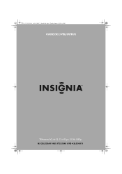 Insignia NS-42L550A11 User Manual (French)