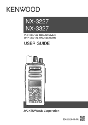Kenwood NX-3227 User Manual
