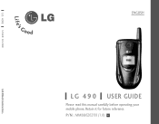 LG AX490 User Guide
