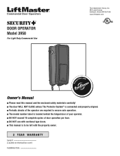 LiftMaster 3950 3950 Manual