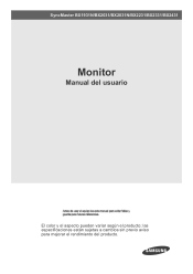 Samsung BX2331 User Manual (user Manual) (ver.1.0) (Spanish)