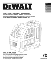 Dewalt DW088LR Instruction Manual