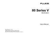 Fluke 87-5 Manual