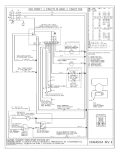 Frigidaire FEB30S5DB Wiring Diagram (All Languages)