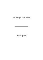 HP Deskjet 6940 User Guide - Windows 2000