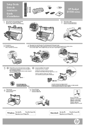 HP Deskjet D1500 Setup Guide