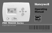 Honeywell TH4110D1007 Owner's Manual
