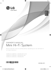 LG CM8430 Owners Manual