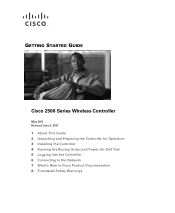 Cisco 2521 Getting Started Guide
