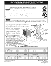 Electrolux EI27EW45JS Installation Instructions (All Languages)