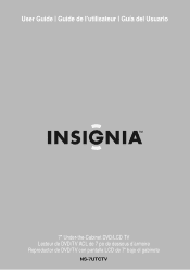 Insignia NS-7UTCTV User Manual (English)