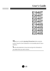 LG E2240T-PN User Guide