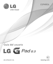 LG V500 Owners Manual - Spanish