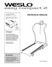 Weslo Easy Compact 2 Treadmill Polish Manual