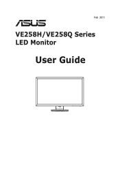 Asus VE258Q User Manual