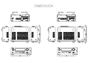 Denon AVR 589 Dimensions