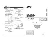 JVC C205U Instruction Manual