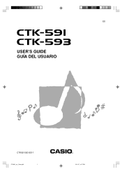 Casio CTK 591 User Guide