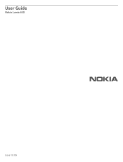 Nokia Lumia 630 User Guide