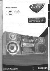 Philips FWC550 User manual