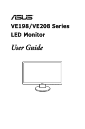 Asus VE198D User Manual