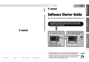 Canon SD300 Software Starter Guide (For the Canon Digital Camera Solution Disk Ver.21)