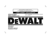 Dewalt DWSL18CAP Instruction Manual