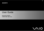 Sony VGN-NS295J User Guide