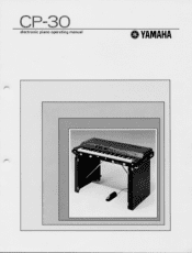 Yamaha CP-30 Owner's Manual (image)