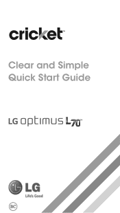 LG D321 Quick Start Guide - English