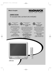Magnavox 20MC4206 User manual,  French