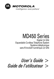 Motorola MD451SYS User Guide