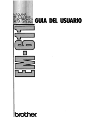 Brother International EM611 Owner's Manual (Español) - Spanish