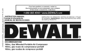 Dewalt DXCMWA5591056 Instruction Manual