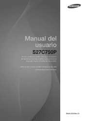Samsung S27C750P User Manual Ver.1.0 (Spanish)