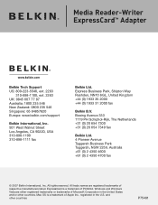 Belkin F5U276-APL User Guide