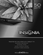 Insignia NS50D40SNA14 Information Brochure (English)