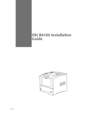Oki B6100n Guide: Installation (B6100)
