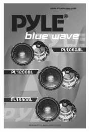 Pyle PL1090BL PL1090BL Manual 1