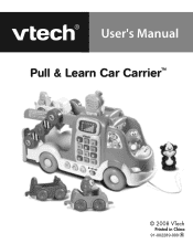 Vtech Pull & Learn Car Carrier User Manual