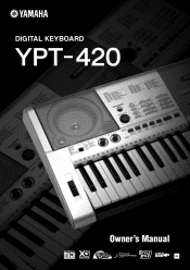 Yamaha YPT-420 Owner's Manual