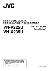 JVC VN-X235U Instruction Manual
