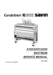 Ricoh FW780 Service Manual