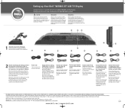 Dell W2306C Setup Diagram