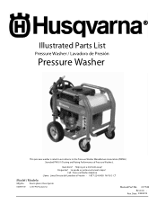 Husqvarna PW3100 Parts List