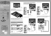 Insignia NS-32D120A13 Quick Setup Guide (Spanish)