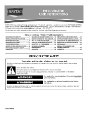Maytag MFI2670XEM Owners Manual
