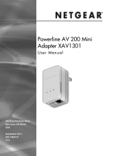 Netgear XAV1301v1/XAVB1301v1 [English]: XAV1301v1 User Manual (PDF)