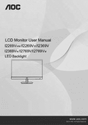 AOC I2269VW User's Manual_i2269Vw