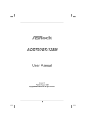 ASRock AOD790GX/128M User Manual